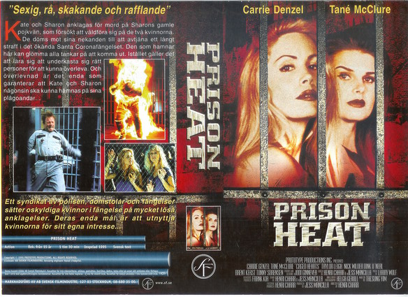 PRISON HEAT (vhs-omslag)